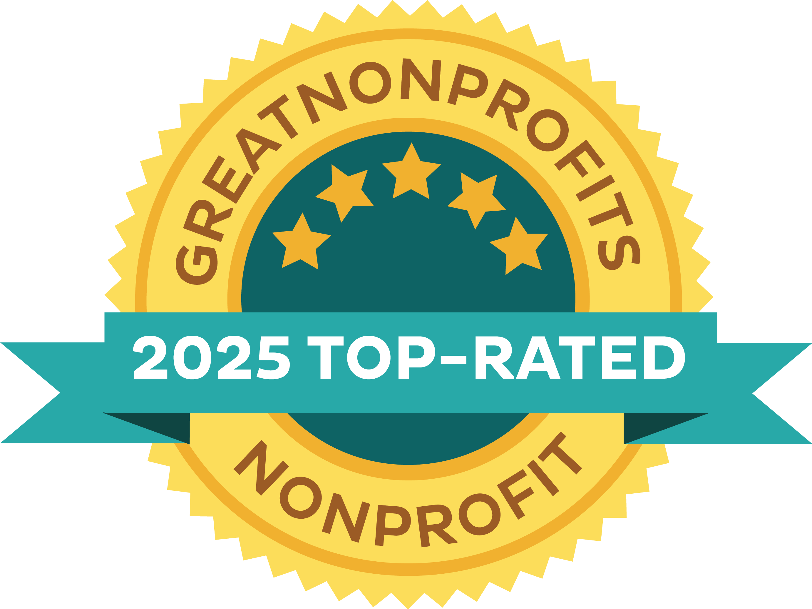2025 GreatNonProfits Top-Rated