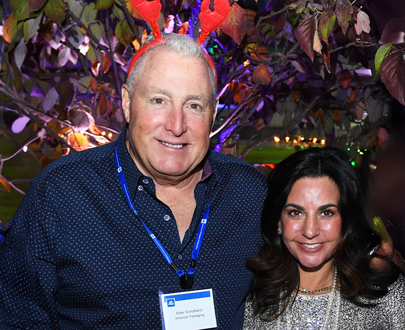 Peter and Stephanie take a moment at the 2024 Bash