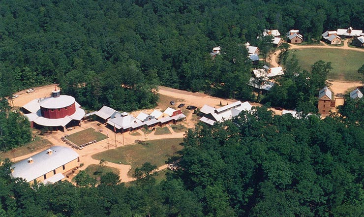 Aerial View of The Hole in the Wall Gang Camp