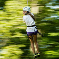 Ziplining