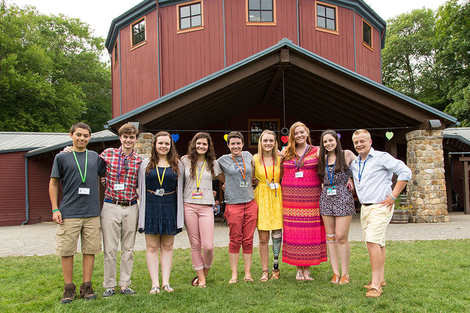 Group of campers