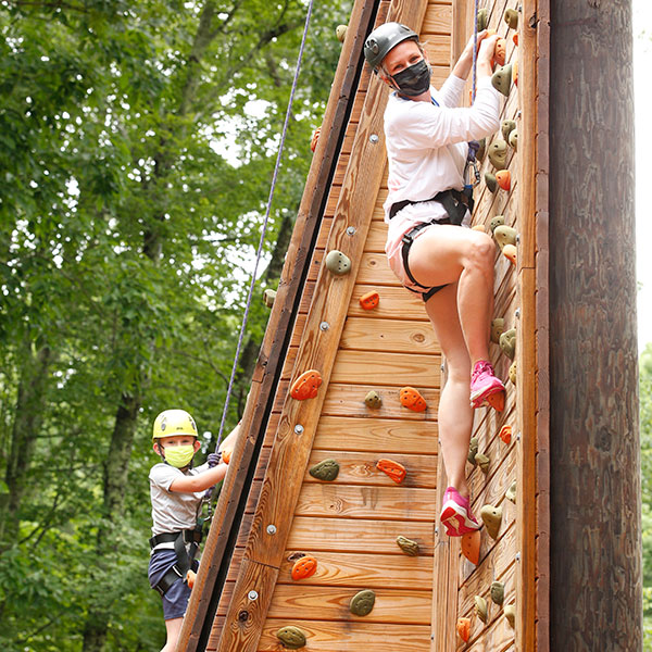 Climbing wall